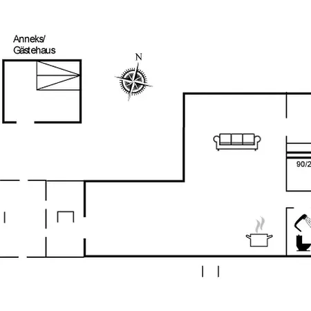 Prázdninový dům Armund - 300m From The Sea By Interhome Nedre Lysabild